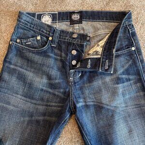 Rock&Republic Button Fly Blue Jeans 33x32